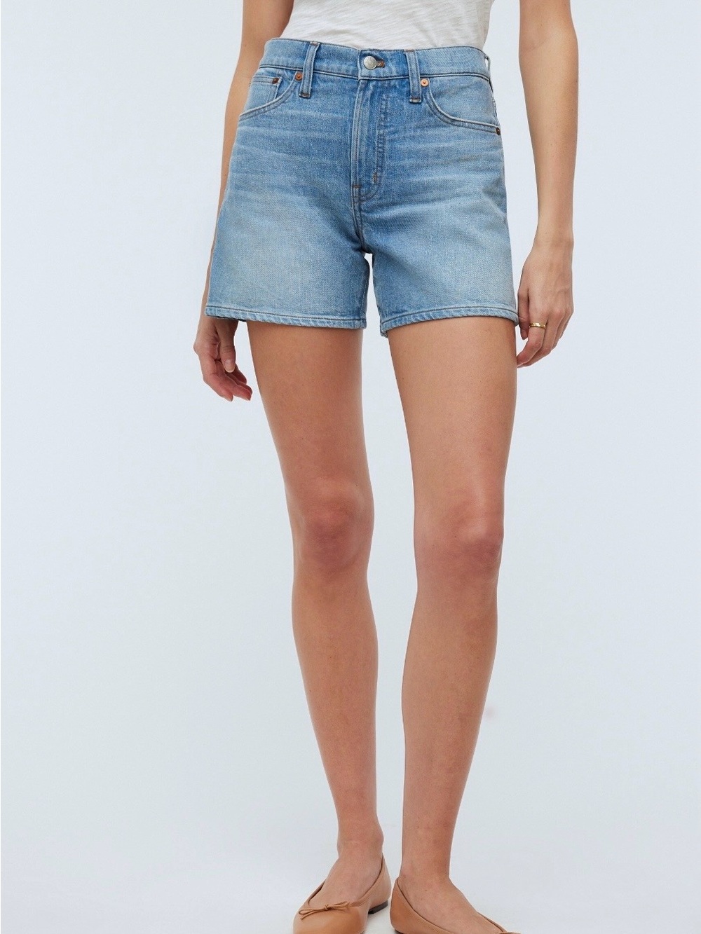 Madewell Mid Length Jean Shorts